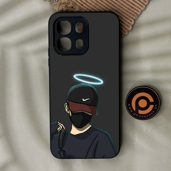 Oppo A6x - Anime Series Design 4 - Premium Metal Printed Soft Bumper Shock Proof Case