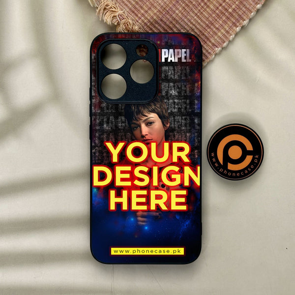 Realme 15T - Customize Your Own - Premium Metal Printed Soft Bumper Shock Proof Case