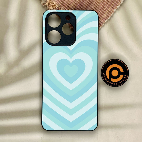 Realme Note 70 - Heartbeat Design 7 - Premium Metal Printed Soft Bumper Shock Proof Case