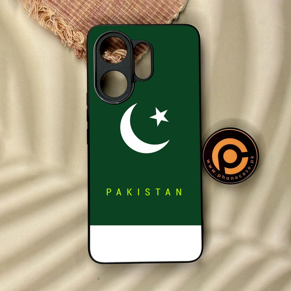 Vivo V60 - Pakistan Design 5 - Premium Metal Printed Soft Bumper Shock Proof Case