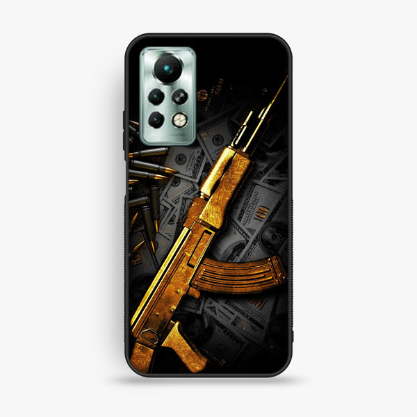 Infinix Note 11 Pro - Dollar Design 6 - Premium Metal Printed Soft Bumper Shock Proof Case