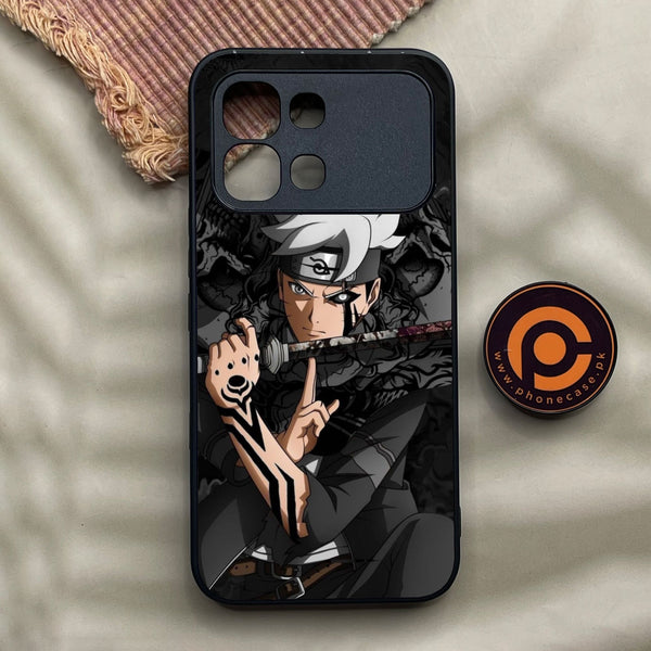 Infinix Note Edge - Anime 2.0 Design 1 - Premium Metal Printed Soft Bumper Shock Proof Case