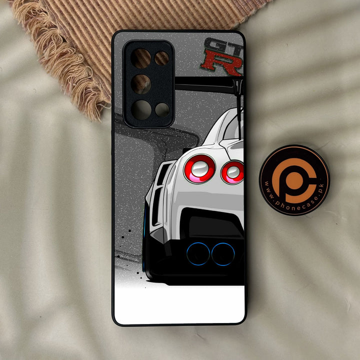 Oppo Reno 6 Pro Plus - Racing Series 2.0 Design 5 - Premium Metal Printed Soft Bumper Shock Proof Case