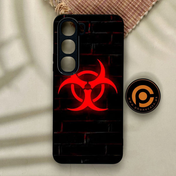 Vivo Y21d - Biohazard Design 6 - Premium Metal Printed Soft Bumper Shock Proof Case