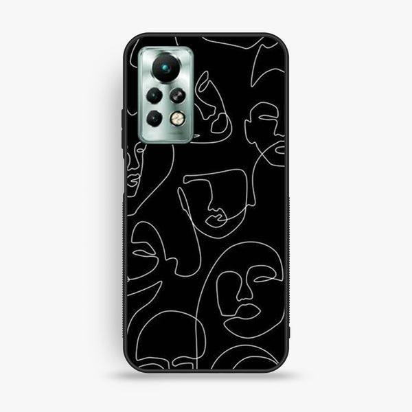 Infinix Note 11 Pro - Girls Design 4 - Premium Metal Printed Soft Bumper Shock Proof Case