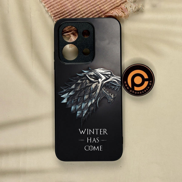 Xiaomi Redmi 15C - Winter Has Come Got - Premium Metal Printed Soft Bumper Shock Proof Case