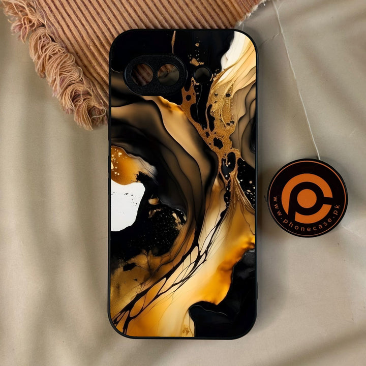 Google Pixel 10A - Liquid 2.0 Design 10 - Premium Metal Printed Soft Bumper Shock Proof Case