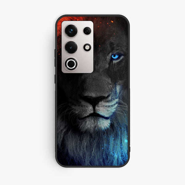 Itel S25 Ultra - Tiger Design 4 - Premium Metal Printed Soft Bumper Shock Proof Case