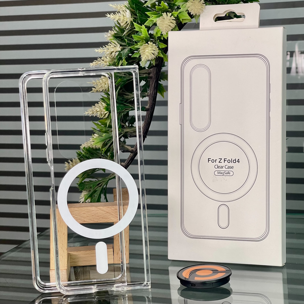 Galaxy Z Fold 4 MagSafe supported Shock Proof Ultra Clear Case