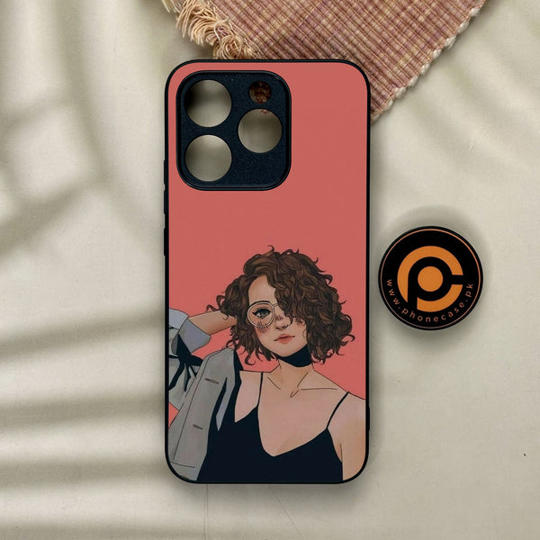 Realme 15T - Anime Girls Design 6 - Premium Metal Printed Soft Bumper Shock Proof Case