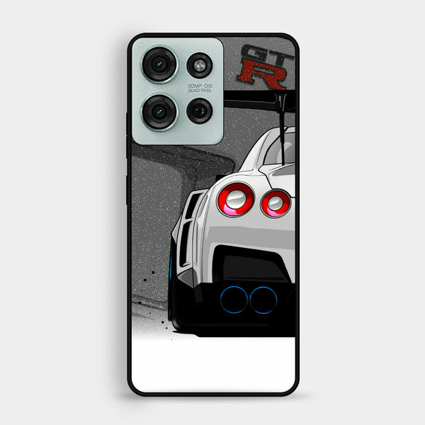 Motorola Moto G75 - Racing Series 2.0 Design 5 - Premium Metal Printed Soft Bumper Shock Proof Case