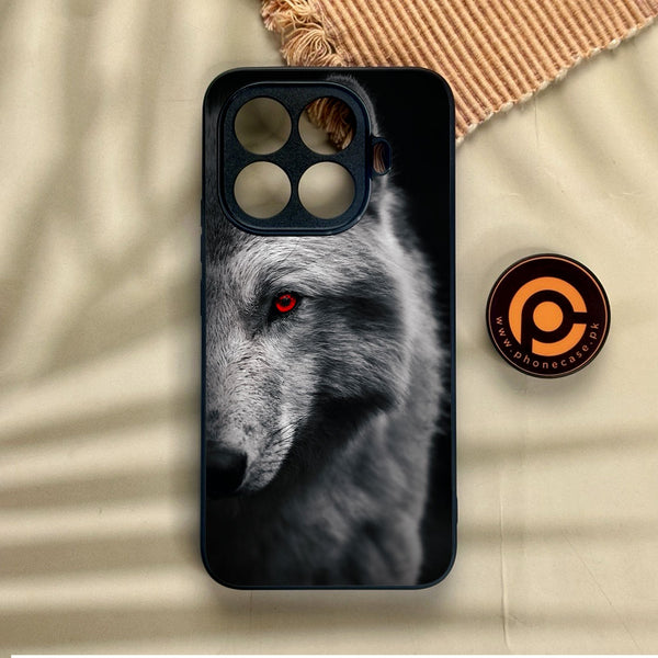 Xiaomi 15T Pro - Wolf Design 10 - Premium Metal Printed Soft Bumper Shock Proof Case