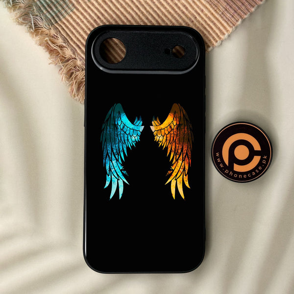 iPhone Air - Angel 2.0 Design 8 - Premium Metal Printed Soft Bumper Shock Proof Case