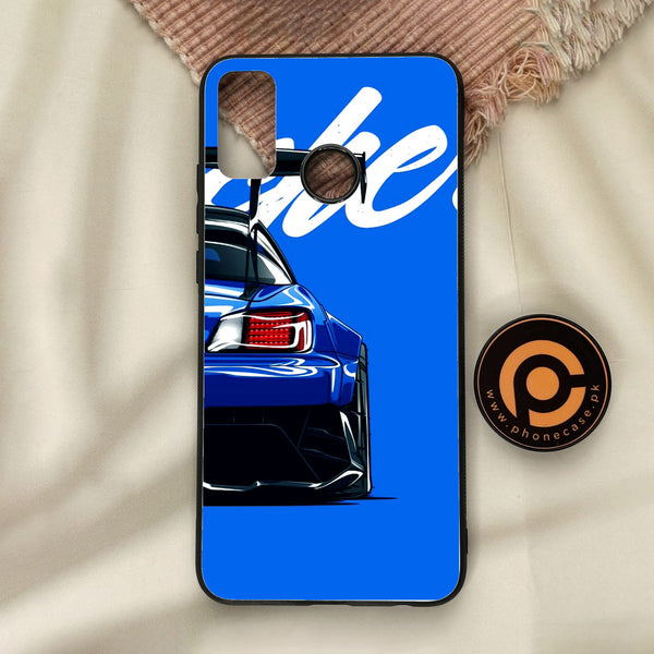 Honor 9X Lite - Racing Series 2.0 Design 1 - Premium Metal Printed Soft Bumper Shock Proof Case