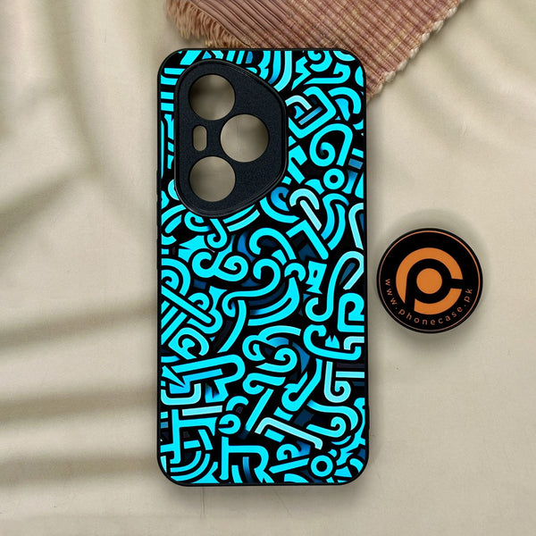 Honor 400 Pro - Doodle Design - Premium Metal Printed Soft Bumper Shock Proof Case