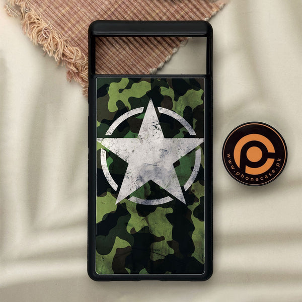 Google Pixel 6 - Ndcom - Premium Metal Printed Soft Bumper Shock Proof Case