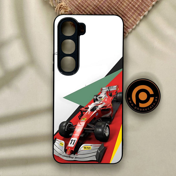 Vivo Y21d - Formula 1 Design 3 - Premium Metal Printed Soft Bumper Shock Proof Case