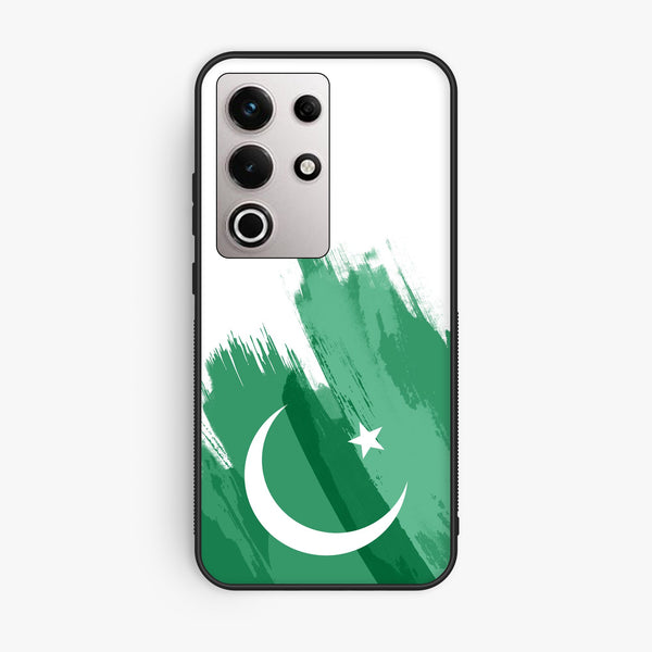Itel S25 Ultra - Pakistan Design 8 - Premium Metal Printed Soft Bumper Shock Proof Case