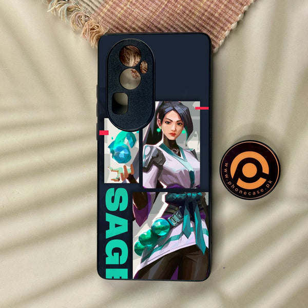 Oppo Reno 10 Pro Plus - Battle-Ready Design 1 - Premium Metal Printed Soft Bumper Shock Proof Case