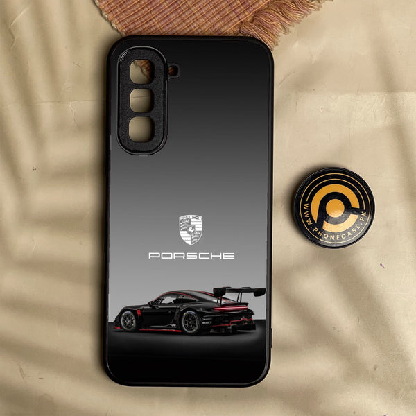 Infinix Hot 70 - Shadow Racer - Premium Metal Printed Soft Bumper Shock Proof Case
