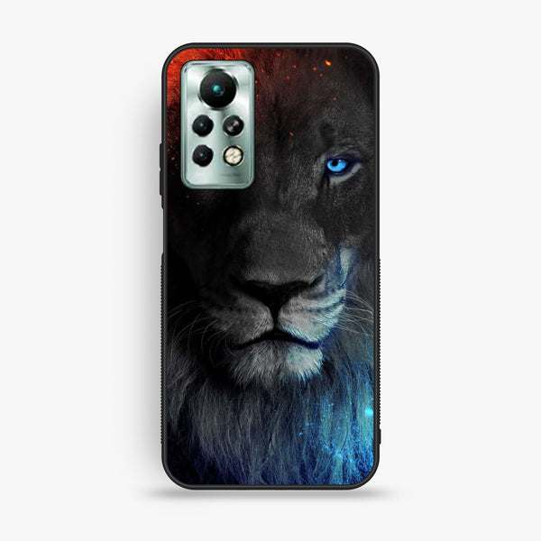 Infinix Note 11 Pro - Tiger Design 4 - Premium Metal Printed Soft Bumper Shock Proof Case