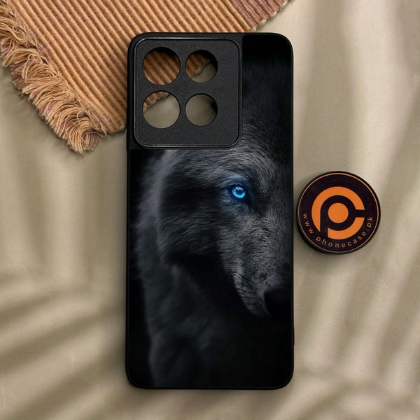Motorola Moto G56 - Wolf Design 9 - Premium Metal Printed Soft Bumper Shock Proof Case