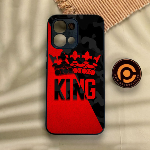 Oppo A6 Pro - King Design 6 - Premium Metal Printed Soft Bumper Shock Proof Case