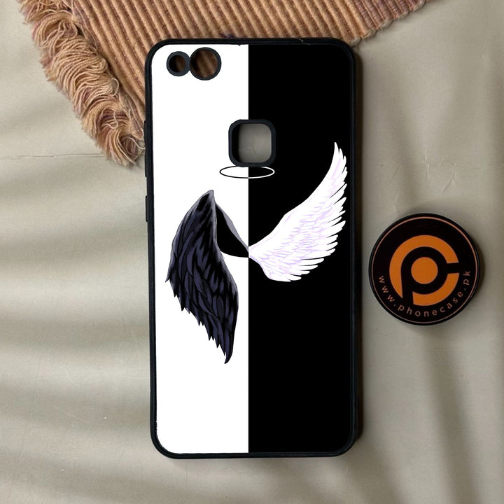 Huawei P10 Lite - Angel 2.0 Design 5 - Premium Metal Printed Soft Bumper Shock Proof Case