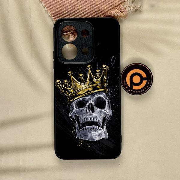 Xiaomi Redmi 15C - King Design 5 - Premium Metal Printed Soft Bumper Shock Proof Case