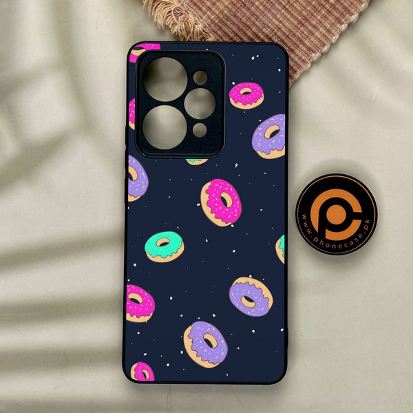 Realme 15 Pro - Colorful Donuts - Premium Metal Printed Soft Bumper Shock Proof Case