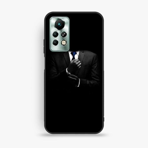 Infinix Note 11 Pro - Black Art Design 1 - Premium Metal Printed Soft Bumper Shock Proof Case