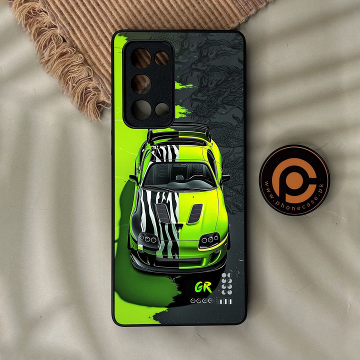 Oppo Reno 6 Pro Plus - Trish Art - Premium Metal Printed Soft Bumper Shock Proof Case