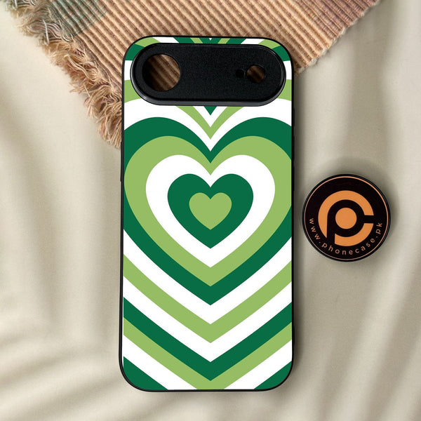 iPhone Air - Heartbeat Design 4 - Premium Metal Printed Soft Bumper Shock Proof Case