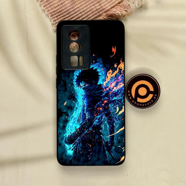 Xiaomi Redmi K60 Pro - Anime 2.0 Design 7 - Premium Metal Printed Soft Bumper Shock Proof Case