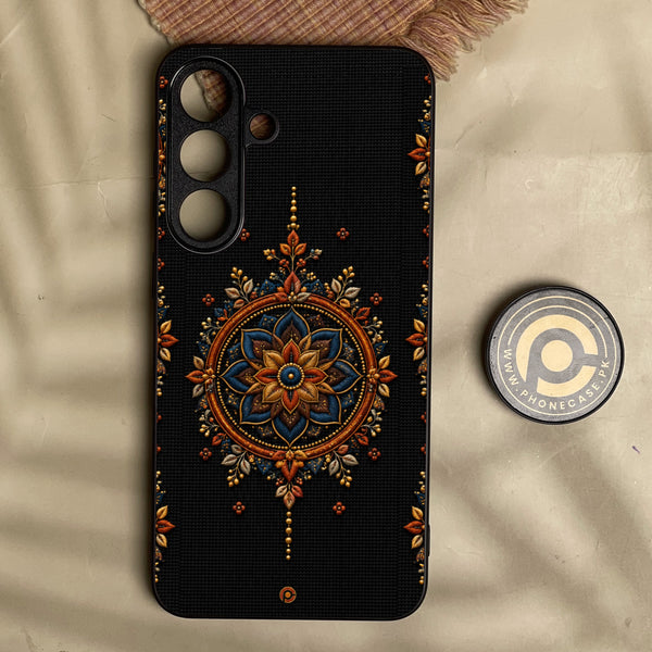 Phone Case - Classic Weave Design 24 - Premium Metal Printed Soft Bumper Shock Proof Case