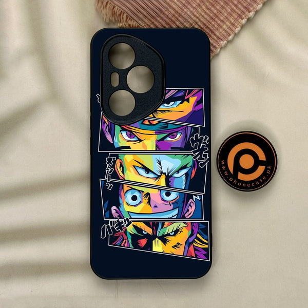 Honor 400 Pro - Anime 2.0 Design 8 - Premium Metal Printed Soft Bumper Shock Proof Case