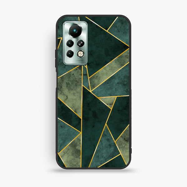 Infinix Note 11 Pro - Geometric Design 5 - Premium Metal Printed Soft Bumper Shock Proof Case