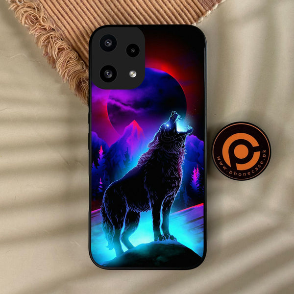 Nothing Phone 3a Lite - Wolf Design 2 - Premium Metal Printed Soft Bumper Shock Proof Case