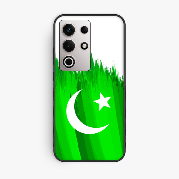 Itel S25 Ultra - Pakistan Design 6 - Premium Metal Printed Soft Bumper Shock Proof Case