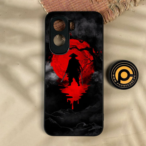 iQoo Z11 - Ninja Design 3 - Premium Metal Printed Soft Bumper Shock Proof Case