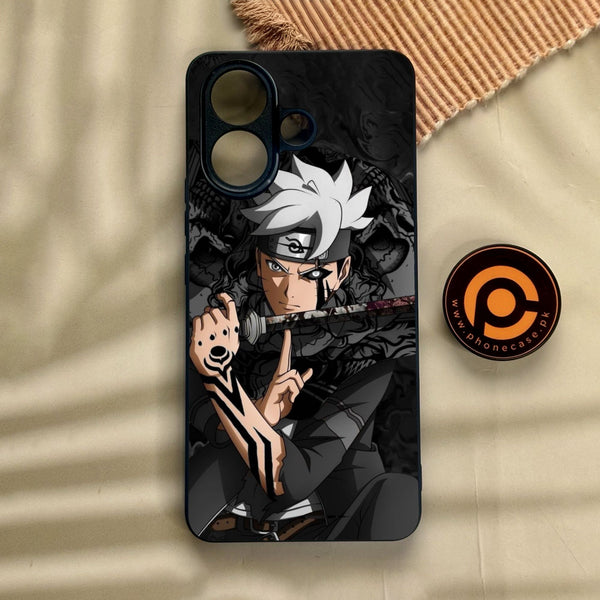 Vivo V60 Lite  - Anime 2.0 Design 1 - Premium Metal Printed Soft Bumper Shock Proof Case