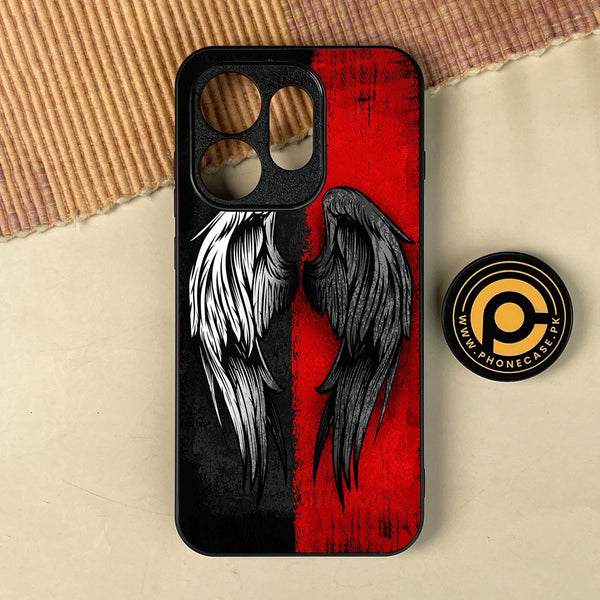 Oppo Reno 16 - Angel 2.0 Design 10 - Premium Metal Printed Soft Bumper Shock Proof Case
