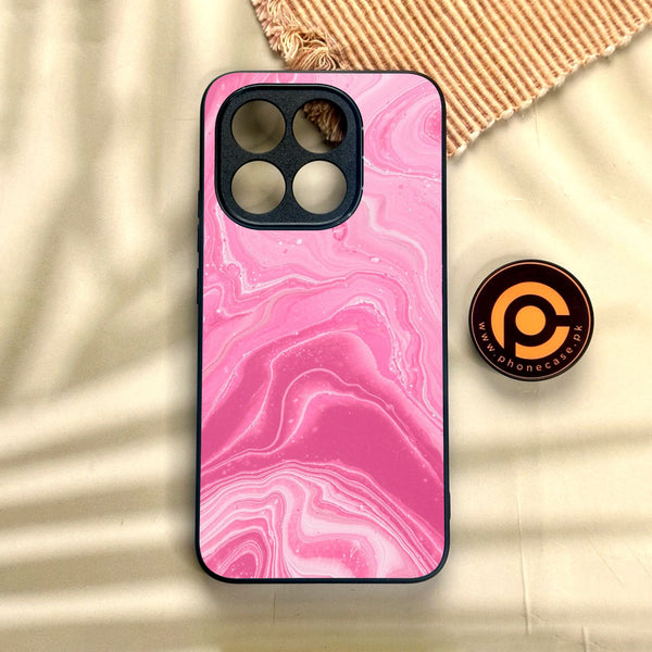 Xiaomi 15T - Pink Design 3 - Premium Metal Printed Soft Bumper Shock Proof Case