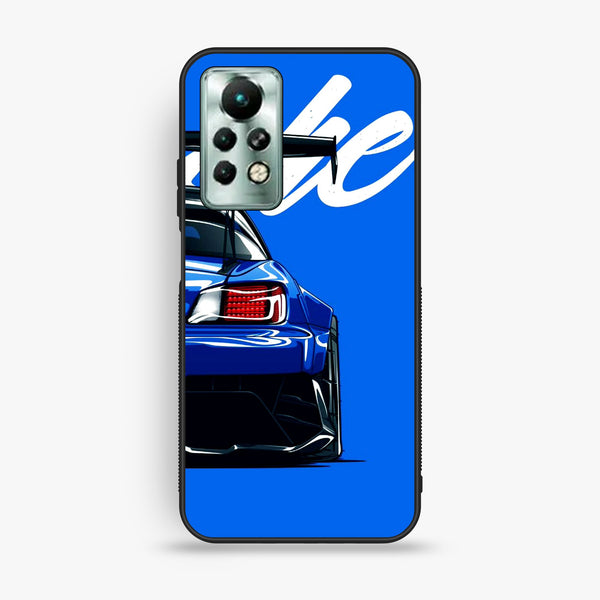 Infinix Note 11 Pro - Racing Series 2.0 Design 1 - Premium Metal Printed Soft Bumper Shock Proof Case