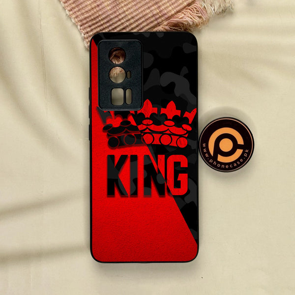 Xiaomi Redmi K60 Pro - King Design 6 - Premium Metal Printed Soft Bumper Shock Proof Case