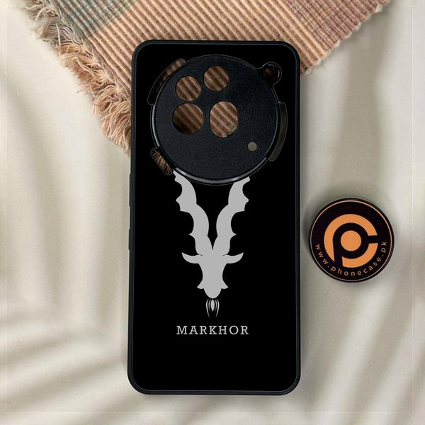Nothing Phone 3a Pro - Markhor Design 9 - Premium Metal Printed Soft Bumper Shock Proof Case