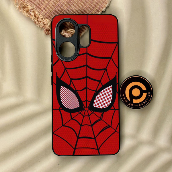 Vivo V60 - Web Of Heroism - Premium Metal Printed Soft Bumper Shock Proof Case