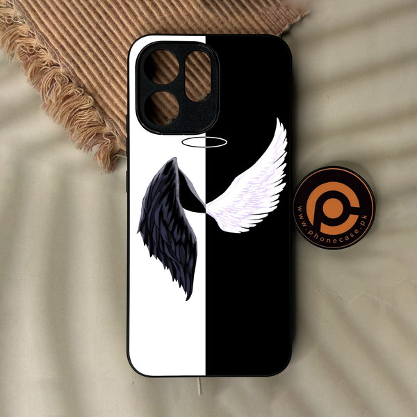 Oppo Reno 15 Pro - Angel 2.0 Design 5 - Premium Metal Printed Soft Bumper Shock Proof Case