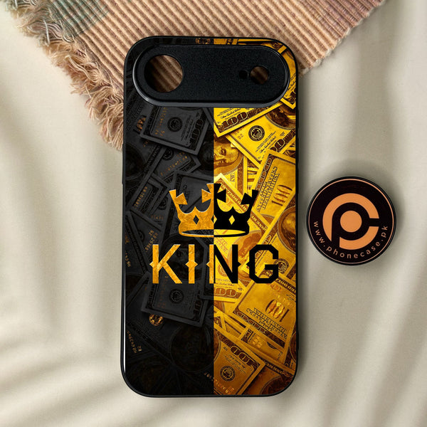 iPhone Air - King Design 9 - Premium Metal Printed Soft Bumper Shock Proof Case