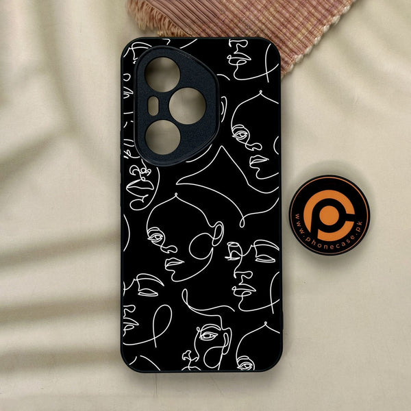 Honor 400 Pro - Girls Design 6 - Premium Metal Printed Soft Bumper Shock Proof Case